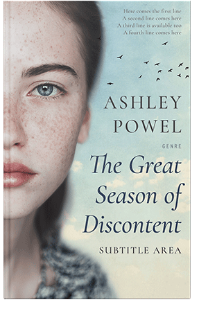 Pre Made Book Cover Celeste