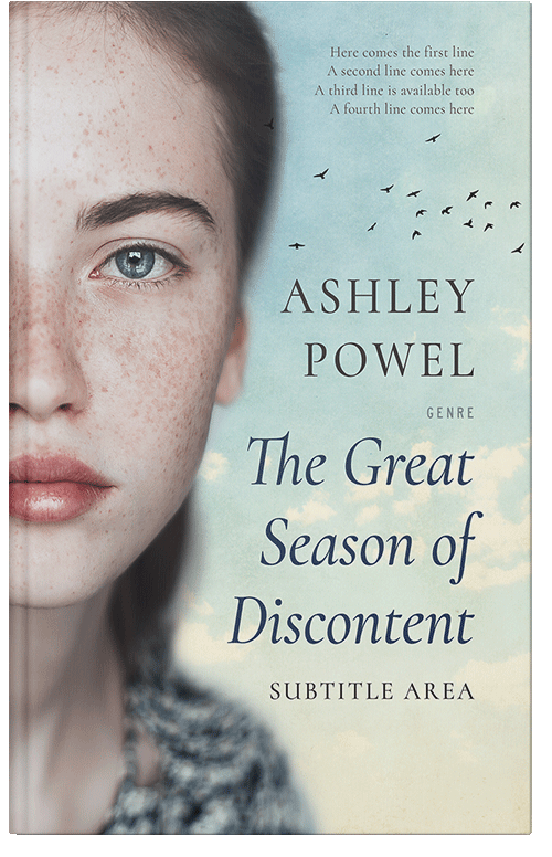 Front view of Premade Teen & Young Adult Book Cover - Celeste