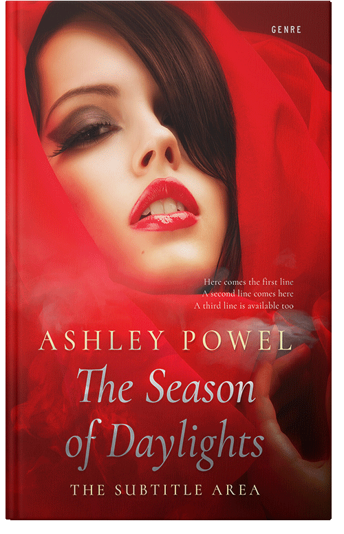 Front view of Premade Romance Book Cover - Cardinal