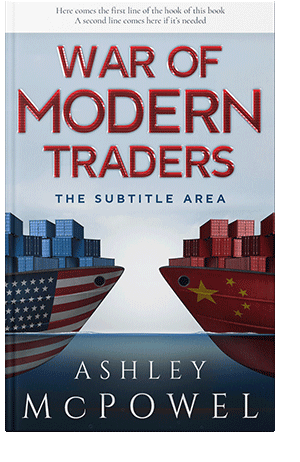 Pre Made Book Cover Ebony Clay