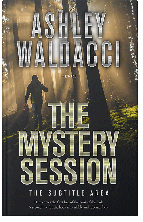 Front view of Premade Mystery & Thriller & Suspense Book Cover - Dune