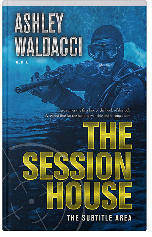 Front view of Premade Mystery & Thriller & Suspense Book Cover - Sundance