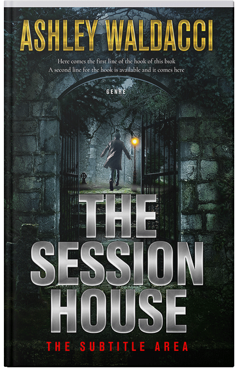 Front view of Premade Mystery & Thriller & Suspense Book Cover - Indian Khaki