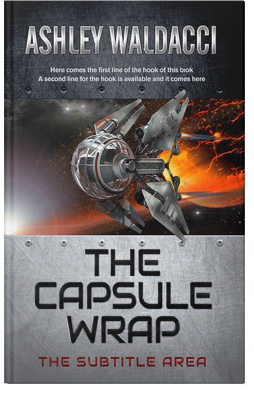 Front view of Premade Science Fiction Book Cover - Thunder