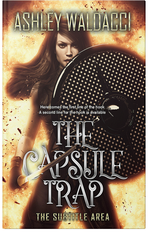 Front view of Premade Fantasy Book Cover - Eclipse