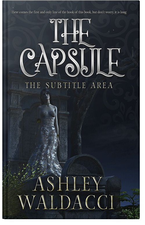 Front view of Premade Fantasy Book Cover - Vulcan