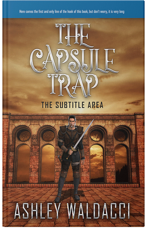 Front view of Premade Fantasy Book Cover - Potters Clay