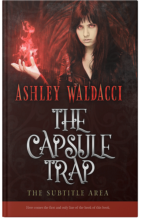 Front view of Premade Fantasy Book Cover - Fuzzy Wuzzy Brown