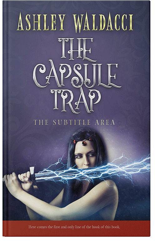 Front view of Premade Fantasy Book Cover - Mulled Wine