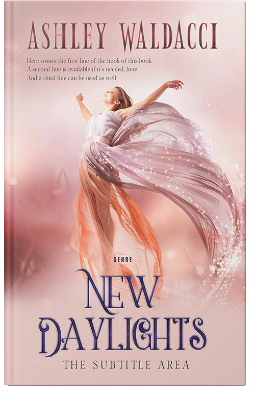 Front view of Premade Fantasy Book Cover - Beauty Bush