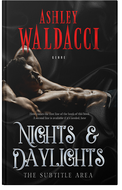 Front view of Premade Erotica Book Cover - Old Rose