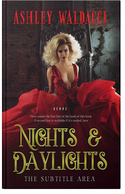 Front view of Premade Erotica Book Cover - Coffee Bean