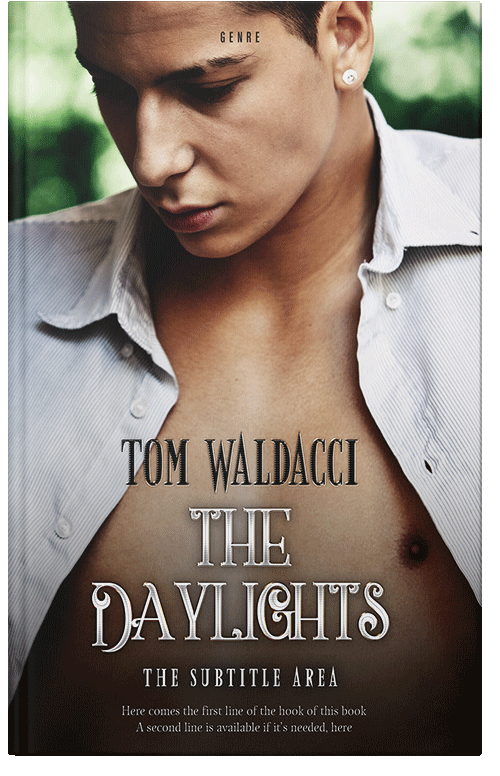 Front view of Premade Erotica Book Cover - Sandrift