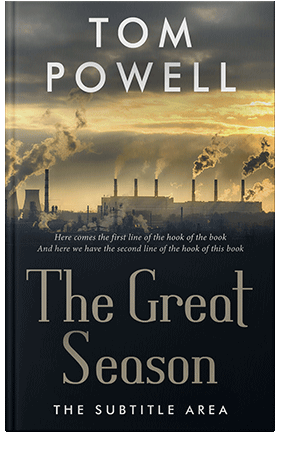 Pre Made Book Cover Calico