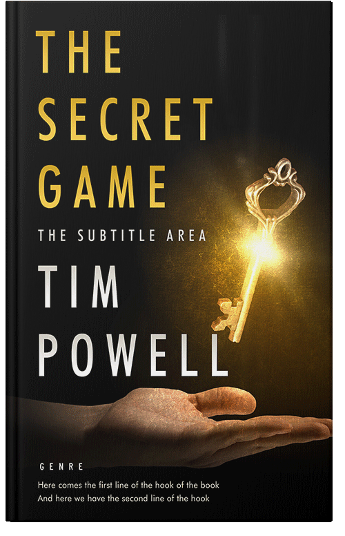 Front view of Premade Mystery & Thriller & Suspense Book Cover - Sundance