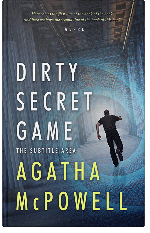 Front view of Premade Mystery & Thriller & Suspense Book Cover - Fiord