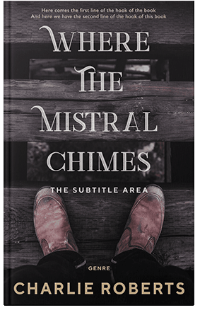 Pre Made Book Cover Thunder