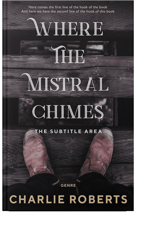 Front view of Thunder #4347 - Premade Mystery & Thriller & Suspense Book Cover