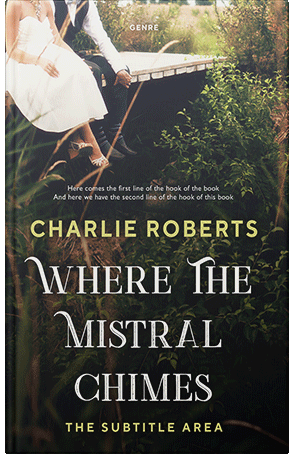 Premade Book Cover Bone