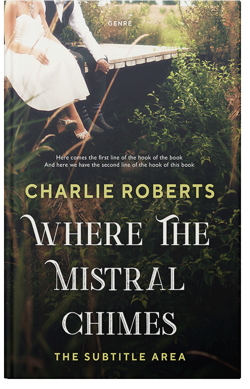 Front view of Premade Romance Book Cover - Bone