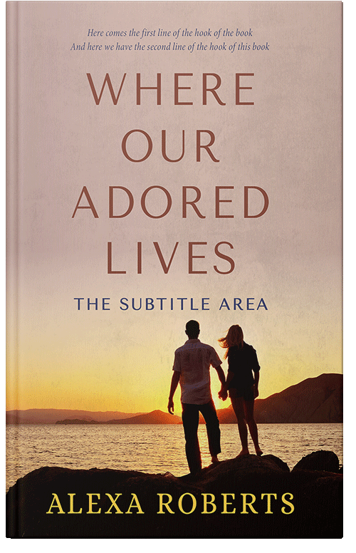 Front view of Premade Romance Book Cover - Akaroa