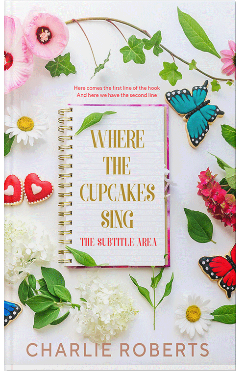 Front view of Premade Romance Book Cover - Ebb