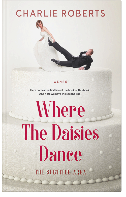 Front view of Premade Romance Book Cover - Pampas