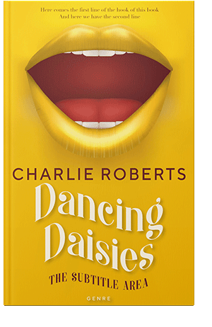 Pre Made Book Cover Corn