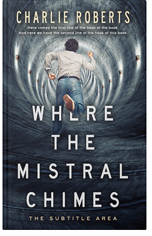 Premade Book Cover Ebony Clay