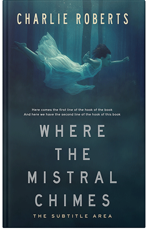 Premade Book Cover Elephant