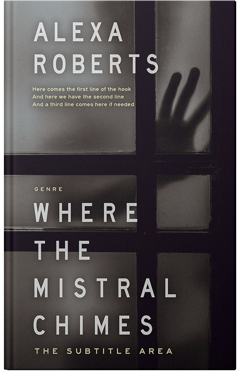 Front view of Premade Mystery & Thriller & Suspense Book Cover - Thunder