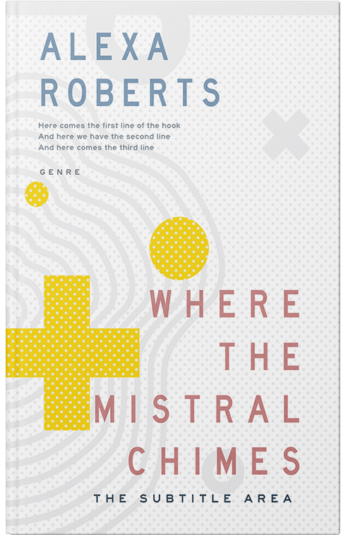 Front view of Premade Business Book Cover - Ripe Lemon