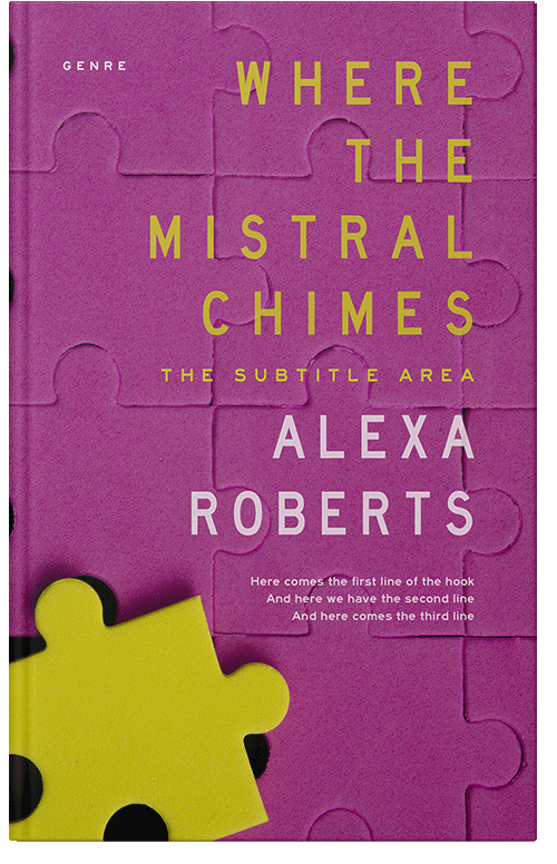 Front view of Premade Self-Improvement & Self-Help Book Cover - Royal Heath