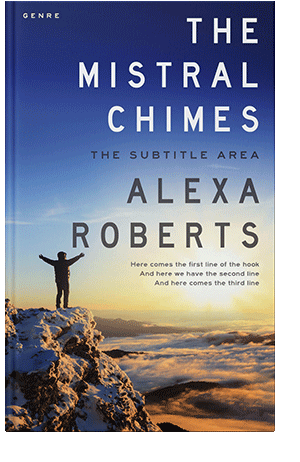 Pre Made Book Cover Stark White