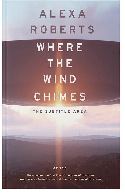 Front view of Premade Apocalyptica Book Cover - Mischka