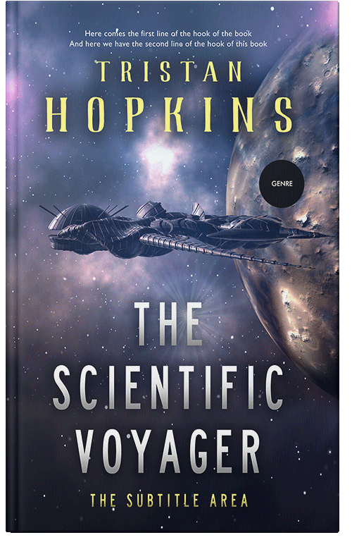 Front view of Premade Science Fiction Book Cover - Fiord