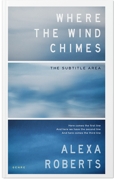 Front view of Premade Romance Book Cover - Glacier