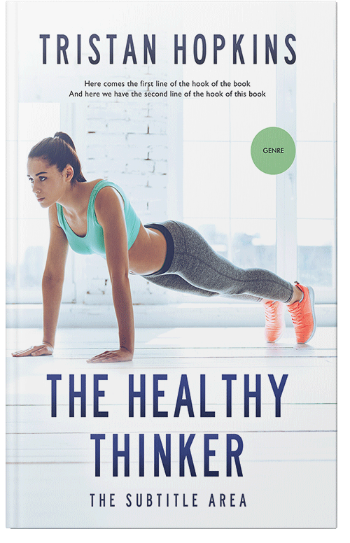 Front view of Premade Action & Adventure Book Cover - Athens Gray