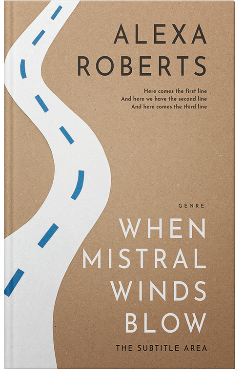 Front view of Premade Self-Improvement & Self-Help Book Cover - Mongoose