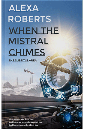 Pre Made Book Cover Kashmir Blue