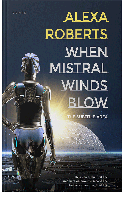 Front view of Premade Science Fiction Book Cover - Mirage