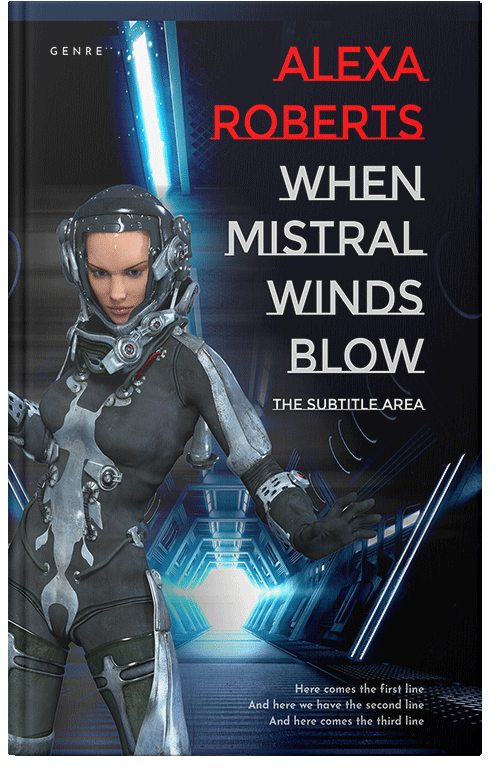 Front view of Premade Science Fiction Book Cover - Mirage