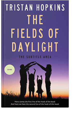 Pre Made Book Cover Victoria