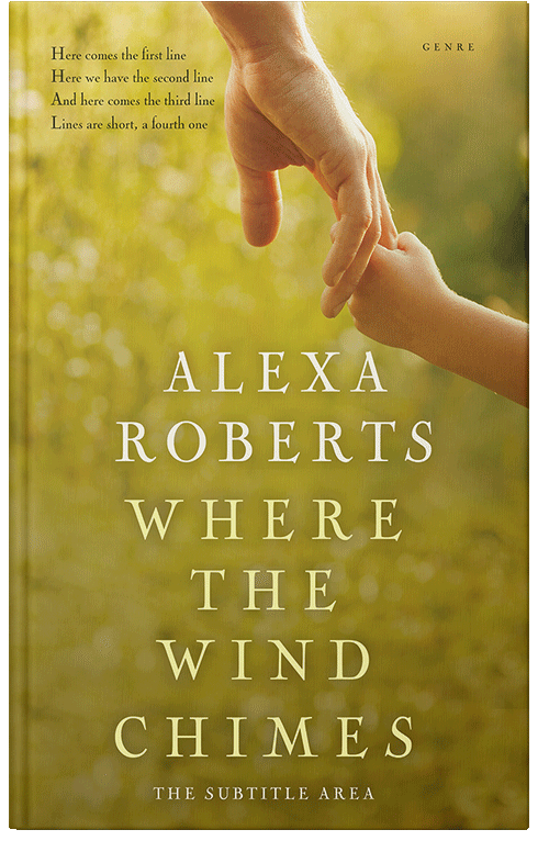 Front view of Premade Family & Parenting Book Cover - Lemon Ginger