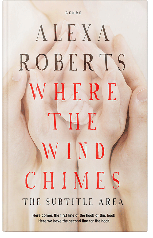 Front view of Premade Health & Mind & Body Book Cover - Parchment