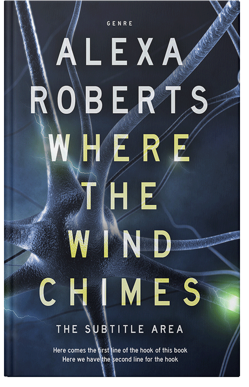 Front view of Premade Medical Book Cover - Mirage