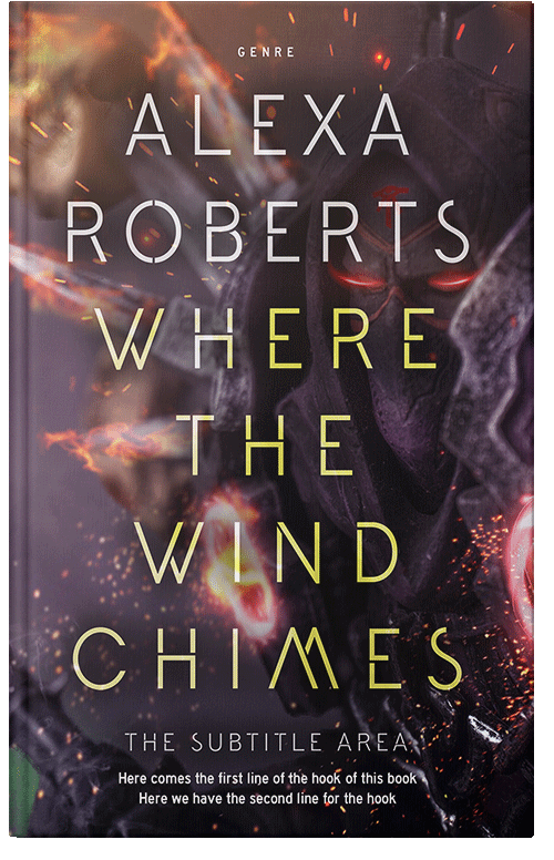 Front view of Premade Science Fiction Book Cover - Thunder