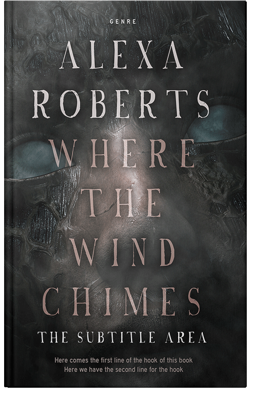 Front view of Premade Mystery & Thriller & Suspense Book Cover - Heavy Metal