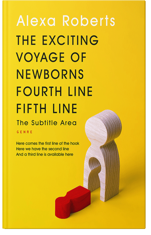 Front view of Premade Health & Mind & Body Book Cover - Gold