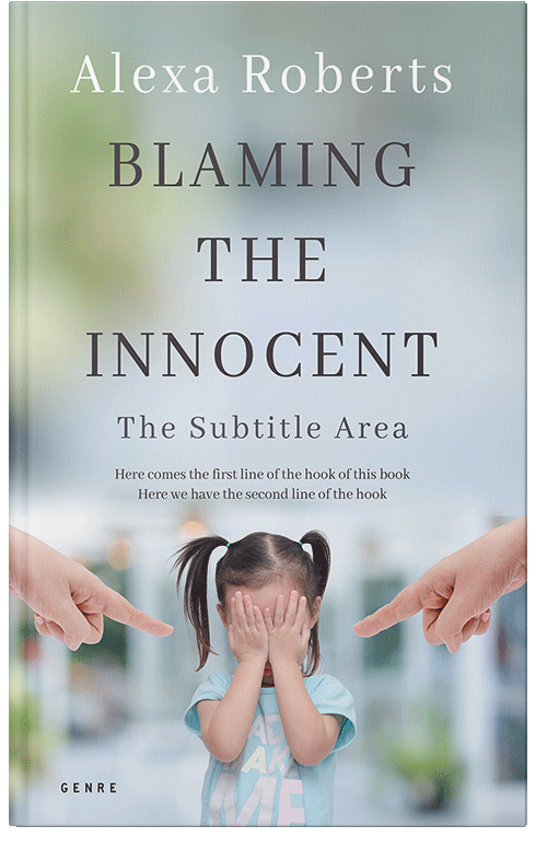 Front view of Premade Family & Parenting Book Cover - Tiara